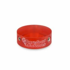 Empire Guitars Barefoot Buttons V1 Red Acrylic 18-V1-ST-RA