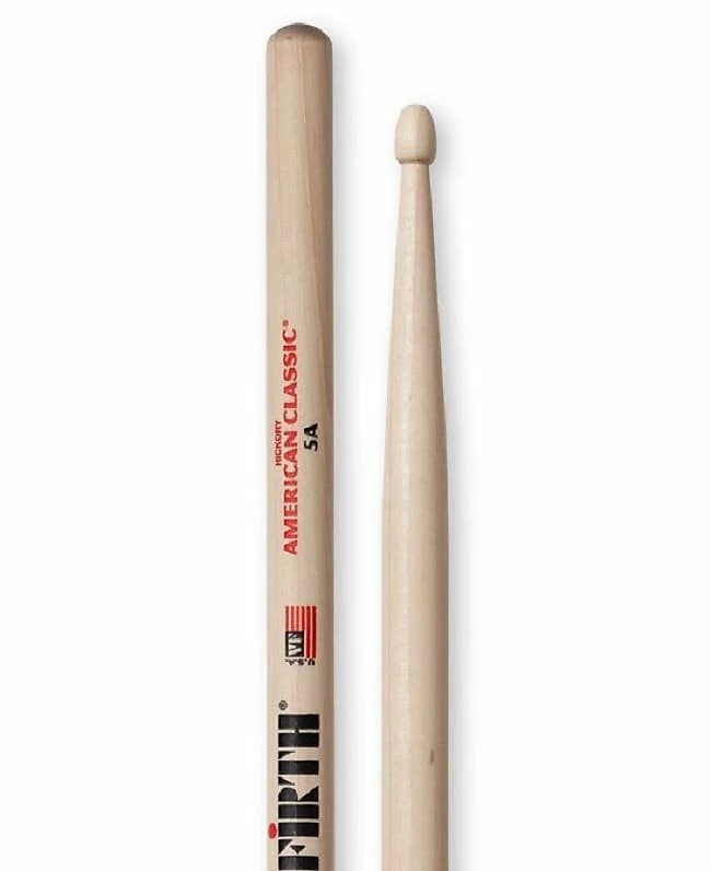 Empire Guitars Vic Firth American Classic 5A Wood Tip *3 Pairs Of Drum Sticks* Free Shipping In The USA Accessories