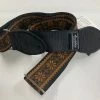 Empire Guitars Souldier Straps Poinsettia Brown Black Ends GS0907BK02BK *Free Shipping In The US*