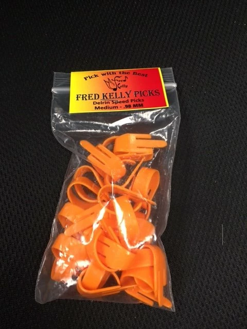 Empire Guitars Set Of 24 Fred Kelly Delrin Speed Picks D3-M-24