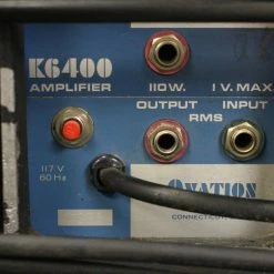 Empire Guitars Amps Vintage Ovation K6400 Guitar Head