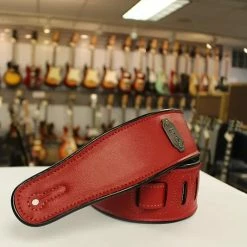 Empire Guitars Levy's M26VP-Red-Black Reversible Red/Black Vinyl Guitar Strap *Free Shipping In The USA*