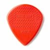 Empire Guitars Accessories Dunlop Max-Grip Jazz III Nylon Picks, 6 Pack- 471P3N Red