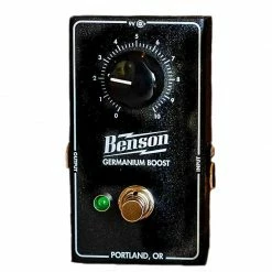 Empire Guitars Benson Amps Germanium Boost Studio Black *Free Shipping In The US*