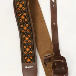 Empire Guitars Souldier Fillmore Brown & Orange Torpedo Guitar Strap *Free Shipping In The US*