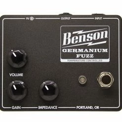 Empire Guitars Benson Germanium Fuzz Studio Black *Free Shipping In The US*