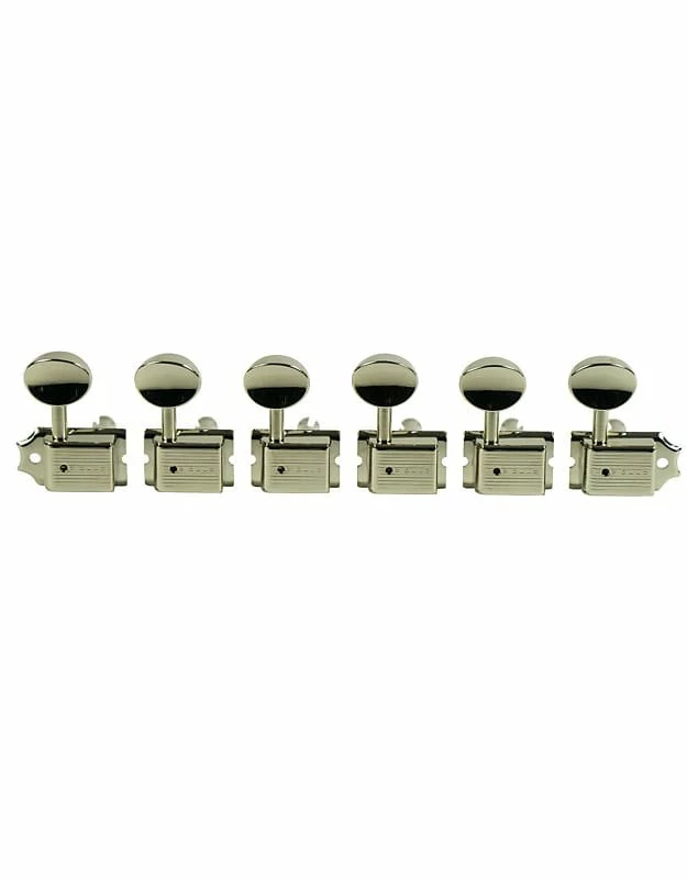 Kluson Deluxe KD-6B-NM Metal Buttons *Free Shipping In The USA*