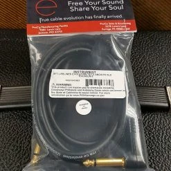 Empire Guitars Pro Co Evolution EVLGCLN-5 TS-TS Angled To Straight Instrument Cable *Free Shipping In The USA*