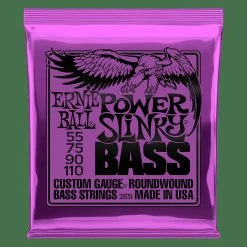 Empire Guitars Accessories Ernie Ball 2831 Power Slinky Electric Bass Strings 55-110 Gauge