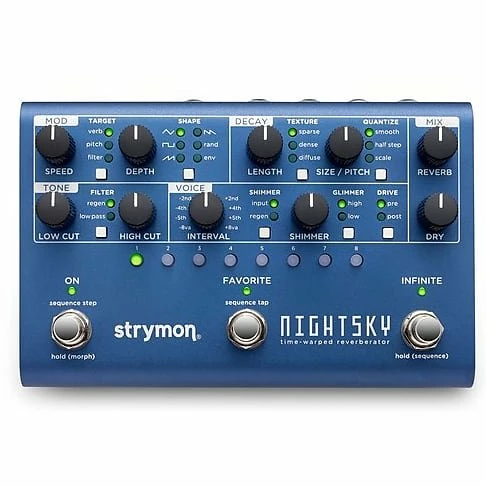 Empire Guitars Effects Strymon Nightsky Time-Warped Reverberator *Free Shipping In The US*