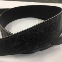 Empire Guitars Accessories LM Products LS-2304T BK Black Western Tooled Guitar Strap *Free Shipping In The USA*