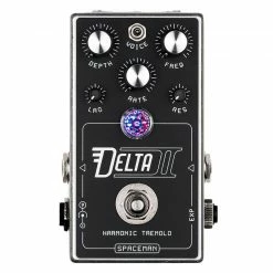Empire Guitars Spaceman Delta II Harmonic Tremolo Silver *Free Shipping In The USA* Effects