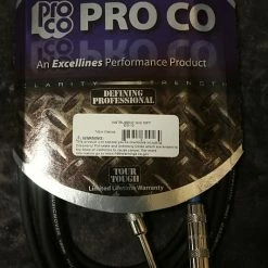Empire Guitars Pro Co Instrument Cable Q/Q 10-ft EG-10 *Free Shipping In The US*