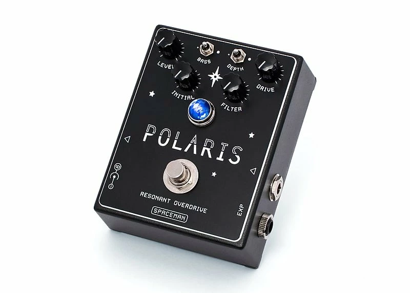Empire Guitars Effects Spaceman Polaris Resonant Overdrive Black *In Stock & Shipping Now* Free Shipping In The USA