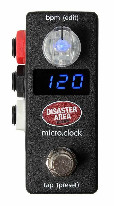 Empire Guitars Disaster Area Designs Micro.Clock Tap Tempo Controller *Free Shipping In The USA*