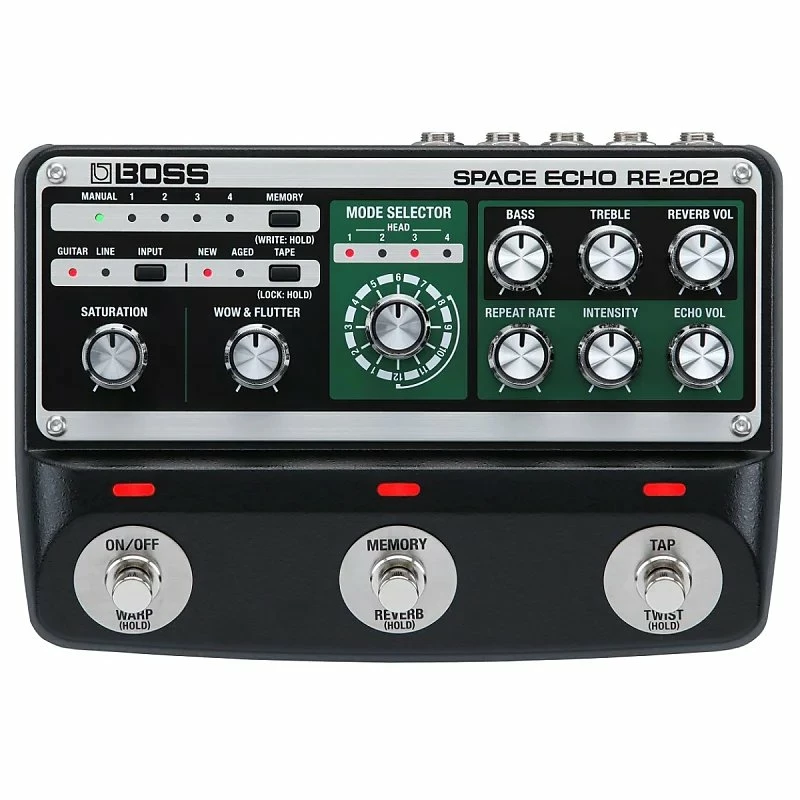 Boss Space Echo RE-202 *Free Shipping In The US* Effects