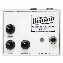 Empire Guitars Benson Germanium Fuzz Solar White *Free Shipping In The US*