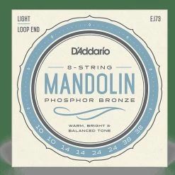 Empire Guitars D'Addario EJ73 Light Phosphor Bronze Mandolin Strings -3 Packs *Free Shipping In The USA* Accessories