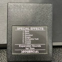 Keys Sequential TOM Drum Machine W/ Two Cartridges