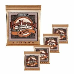Empire Guitars Ernie Ball Earthwood Acoustic Guitar Strings 5 Packs (11-52) PO2148 *Free Shipping In The USA*