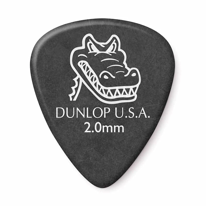 Empire Guitars Dunlop Gator Grip Picks 2.0mm, 12 Pack- 417P2.0 Accessories