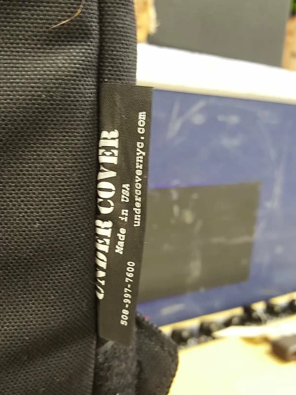 Empire Guitars Undercover Custom Made Vibrolux Amp Dust Cover Black