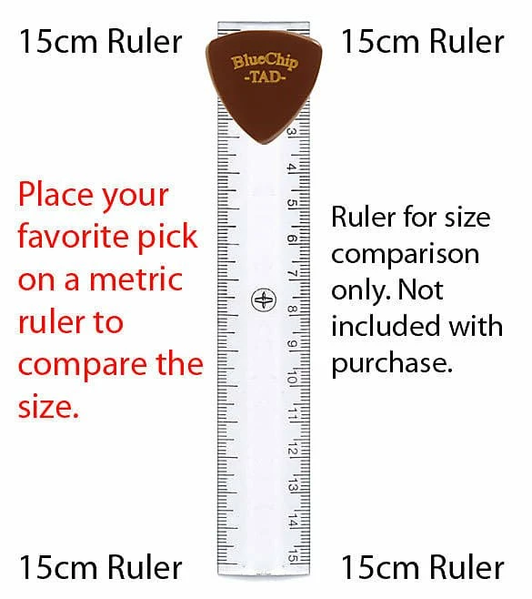 Empire Guitars Blue Chip TAD50 Guitar Picks (Single Guitar Pick)