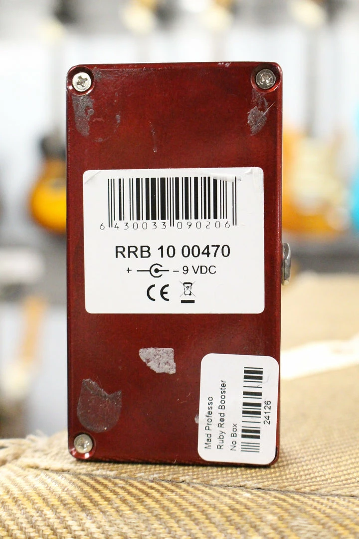 Empire Guitars Mad Professor Ruby Red Booster Used Effects