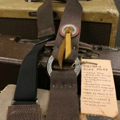 Empire Guitars Cheesecake Leather Western Ring Guitar Strap Accessories