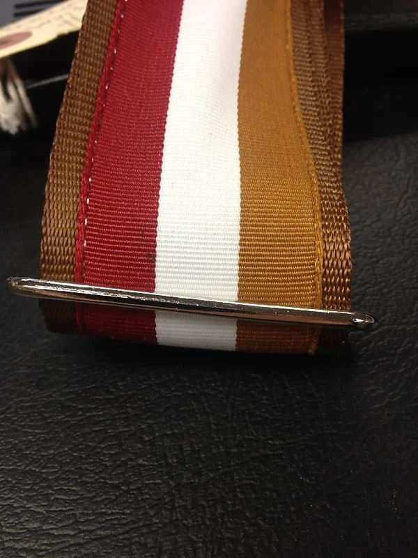 Empire Guitars Accessories Souldier Spice Guitar Strap With Brown Leather Ends *Free Shipping In The USA*