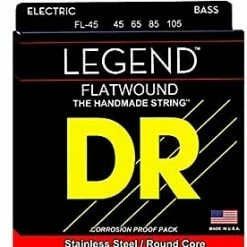 Empire Guitars DR Strings Flat Wound 45-105 FL-45 *Free Shipping In The USA* Accessories