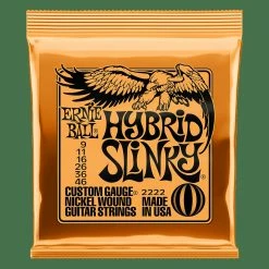 Empire Guitars Ernie Ball 2222 Hybrid Slinky Electric Guitar Strings, .009, - .046