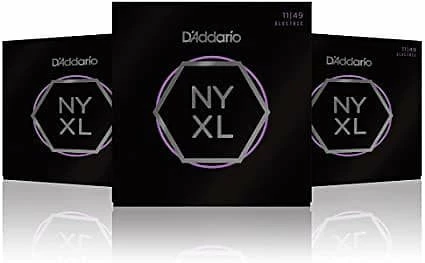 Empire Guitars D'Addario NYXL1149 Nickel Wound Electric Guitar Strings, Medium Gauge-3 Packs *Free Shipping In The USA*