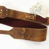 Accessories Awlgoods Handcrafted Leather Guitar Strap Tan/Wine With Brand