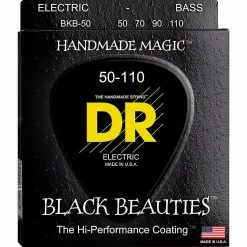 Empire Guitars Accessories DR Strings Black Beauty 50-110 BKB-50 *Free Shipping In The USA*