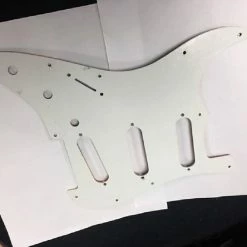 Empire Guitars Greasy Groove Stratocaster Pickguard & Backplate Fire Ember