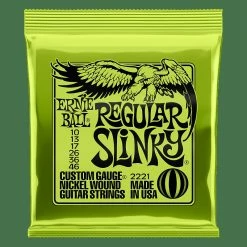 Empire Guitars Accessories Ernie Ball 2221 Regular Slinky Electric Guitar Strings, .010 - .046