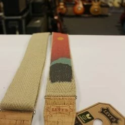 Empire Guitars Accessories Levy's Sunset Hemp Natural Vegan Guitar Strap MH8P-003 *Free Shipping In The USA*