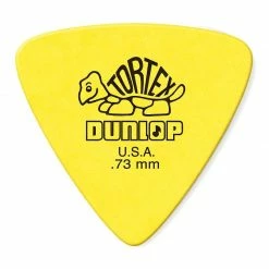 Empire Guitars Dunlop Tortex Triangle Picks 0.73mm, 6 Pack- 431P.73 Yellow