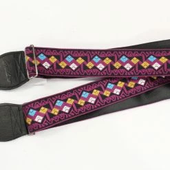Empire Guitars Souldier Custom Guitar Strap Clapton Purple *Free Shipping In The USA*