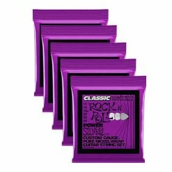 Empire Guitars Ernie Ball 2250 Classic Power Slinky Pure Nickel Guitar Strings 11-48 5 Pack *Free Shipping In The US*