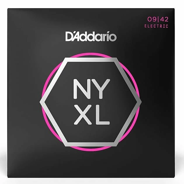 Empire Guitars D'Addario NYXL0942 Nickel Wound Electric Guitar Strings, Super Light Gauge