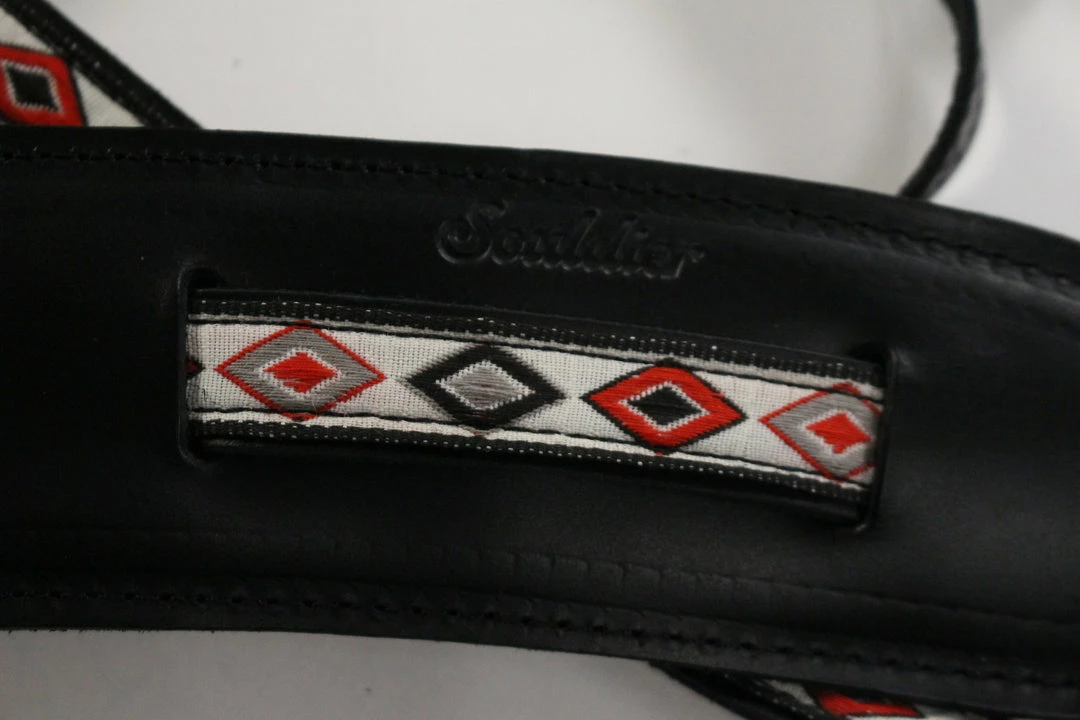 Empire Guitars Accessories Souldier Straps Cottonmouth SSD1019BK02BK *Free Shipping In The US*