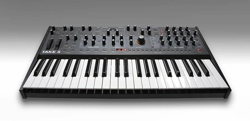 Empire Guitars Keys Sequential Circuits Take 5 Compact Polyphonic Synth *Free Shipping In The US*