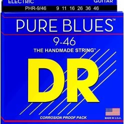 Empire Guitars DR PHR-9 Pure Blues Lite Electric Guitar Strings (9-42)