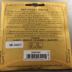 Empire Guitars Aquila AQ-T Tenor Ukulele Strings Accessories