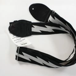 Empire Guitars Souldier Straps Lightning Bolt GS0856BK04BK40 *Free Shipping In The US* Accessories