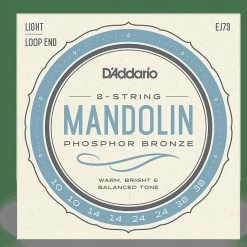 Empire Guitars D'Addario EJ73 Light Phosphor Bronze Mandolin Strings Accessories