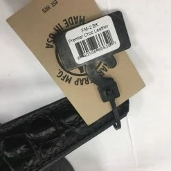 Empire Guitars Accessories LM Products PM-2 Premier Leather Guitar Strap With Crocodile Embossing *Free Shipping In The USA*