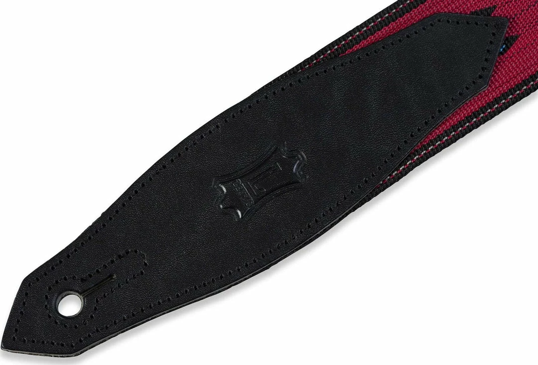 Empire Guitars Accessories Levy's MSSN80-RED Guitar Strap *Free Shipping In The USA*